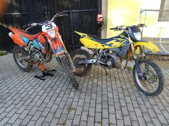 KTM exc 450. Husqvarna WR 250