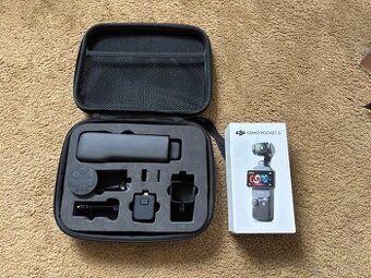 Dji Pocket 3, záruka, kufřík, top stav