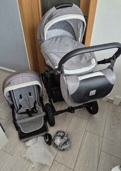 Dětský kočár Camarelo Baleo - dvojkombinace, skvělý stav