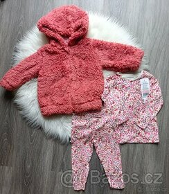 Set oblečení mikina a tričko s legínami vel 80