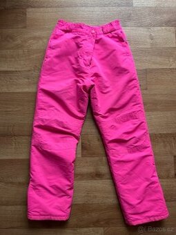 Dívčí lyžařské kalhoty vel.158
