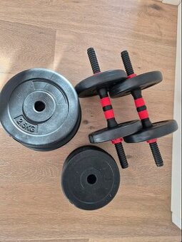 Sada jednorucnych cinek 20 kg