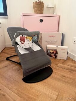 BABYBJÖRN Lehátko Balance Soft Dark Grey/Grey jersey