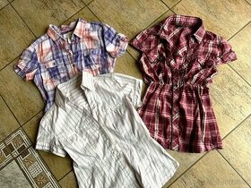3x letní halenka košile vel. 34-36, 158/164