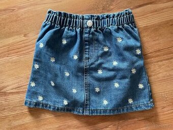 Džínová sukně ve vel. 3-4 roky