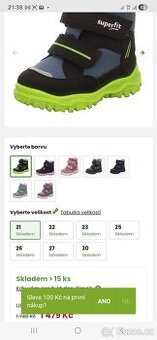 Chlapecké zimní boty HUSKY1, Superfit