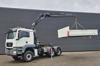 MAN TGS 26.480 - 6x6 – Tahač/Valník + HR-HIAB – EURO 5