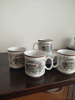 Sada šálků s podšálkem