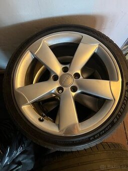 Sada original ALU kol Audi + letní obutí Michelin 225/40/18