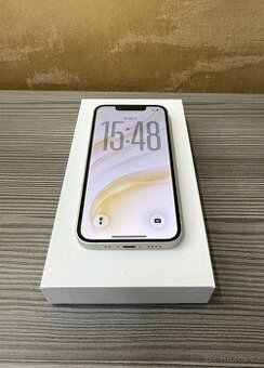 Apple iPhone 13 mini 128GB bílá, baterie 100%