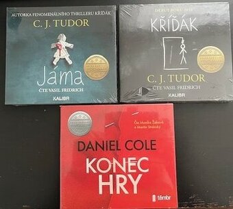 audio kniha Jáma, Kříďák a Konec hry