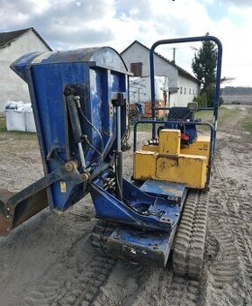 Minibagr nakladač.dempr pasovy