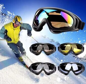 Zimní vetronepropustné lyžařské brýle, sportovní brýle
