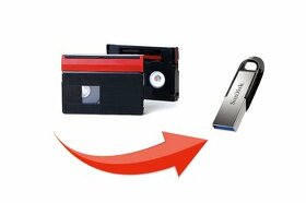 Prodej kazet, Digitalizace kazety do kamery na USB FlashDisk
