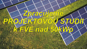 Projektová studie k FVE nad 50 kWp - akční cena duben