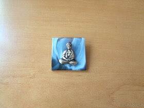 Buddha brož 4 x 4 cm