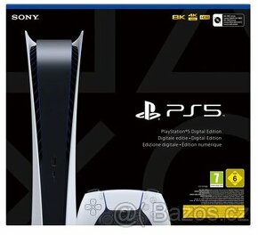 PS5 Digital + 2 ovladače