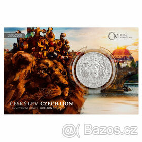 Prodám 1 Oz stříbrnou číslovanou minci sběratel, č. 1357
