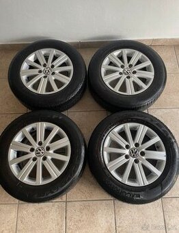 Alu kola vw 5x112 r15 6,5j et50 pneu 195/65/15
