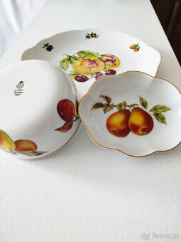 PORCELÁNOVÁ SADA NA OVOCE A KOLÁČ - 1