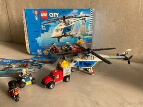Lego City 60243 - Pronasledovani policejnim vrtulnikem