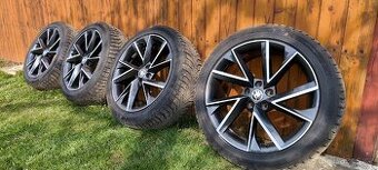 Škoda Superb 3 originální ALU Vega "19" + zimní pneu Nexen
