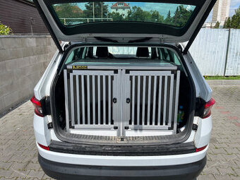 Klec na dva psy Box4Dogs Škoda Kodiaq