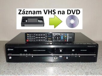 VHS-DVD rekordér FUNAI WD6D-D4413DB hdmi