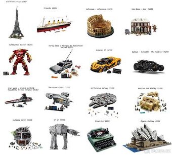 stavebnice z kociek – creator, star wars