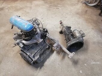 Motor a převodovka Škoda 120