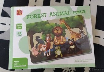 Puzzle Zvířata 48ks