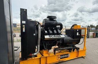 Elektrocentrala generator Scania 550kw