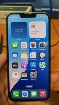 Apple iPhone 13 128GB Green,skvělý stav,baterie88%,zár.12mes