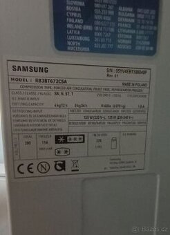Lednička s mrazákem Samsung