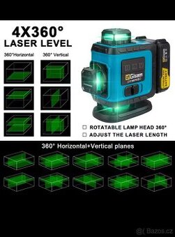 Křížový laser