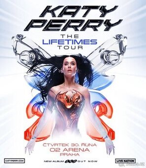 6x vstupenky na Katy Perry