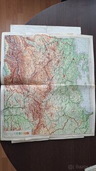 Protektorat, staré mapy