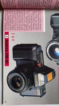 Yashica 230 AF,  Yashica lens 35-70, Yashica blesk