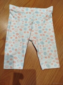 6x Dívčí legíny pod kolena vel 86/92