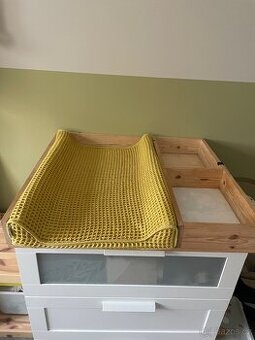 Přebalovací nástavec pult na ikea komodu brimnes