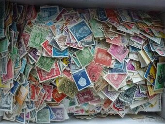 Poštovní známky z celého světa přes 5000 ks