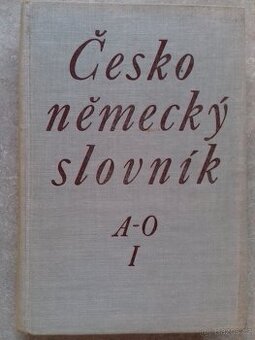 Česko německý slovník
