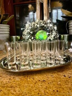 Sklenice 12 ks a tác