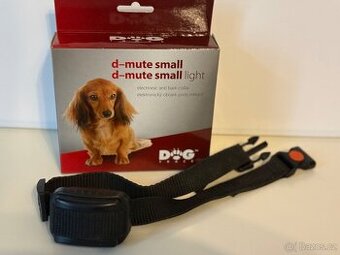 Protištěkací obojek Dogtrace d-mute small light