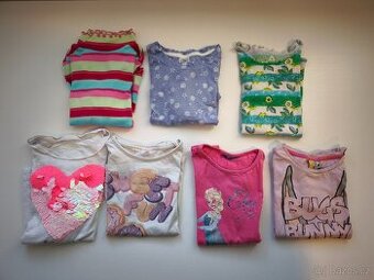 Dívčí trika vel. 110, CENA ZA VŠE