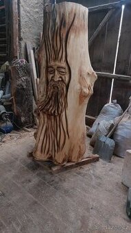 Duše stromu - dřevěná socha - 1