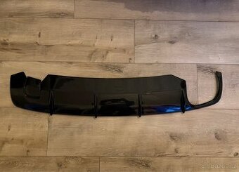 Nový difuzor zadního nárazníku Octavia 2 RS černý lesk