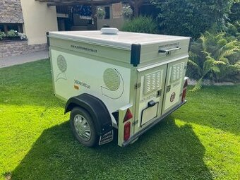 WT metall TH3 přívěsný vozík na psy