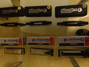 Prodám zcela nové a nepoužité foukací harmoniky zn. Honer