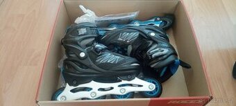 Nastavitelné kolečkové brusle Roces modré